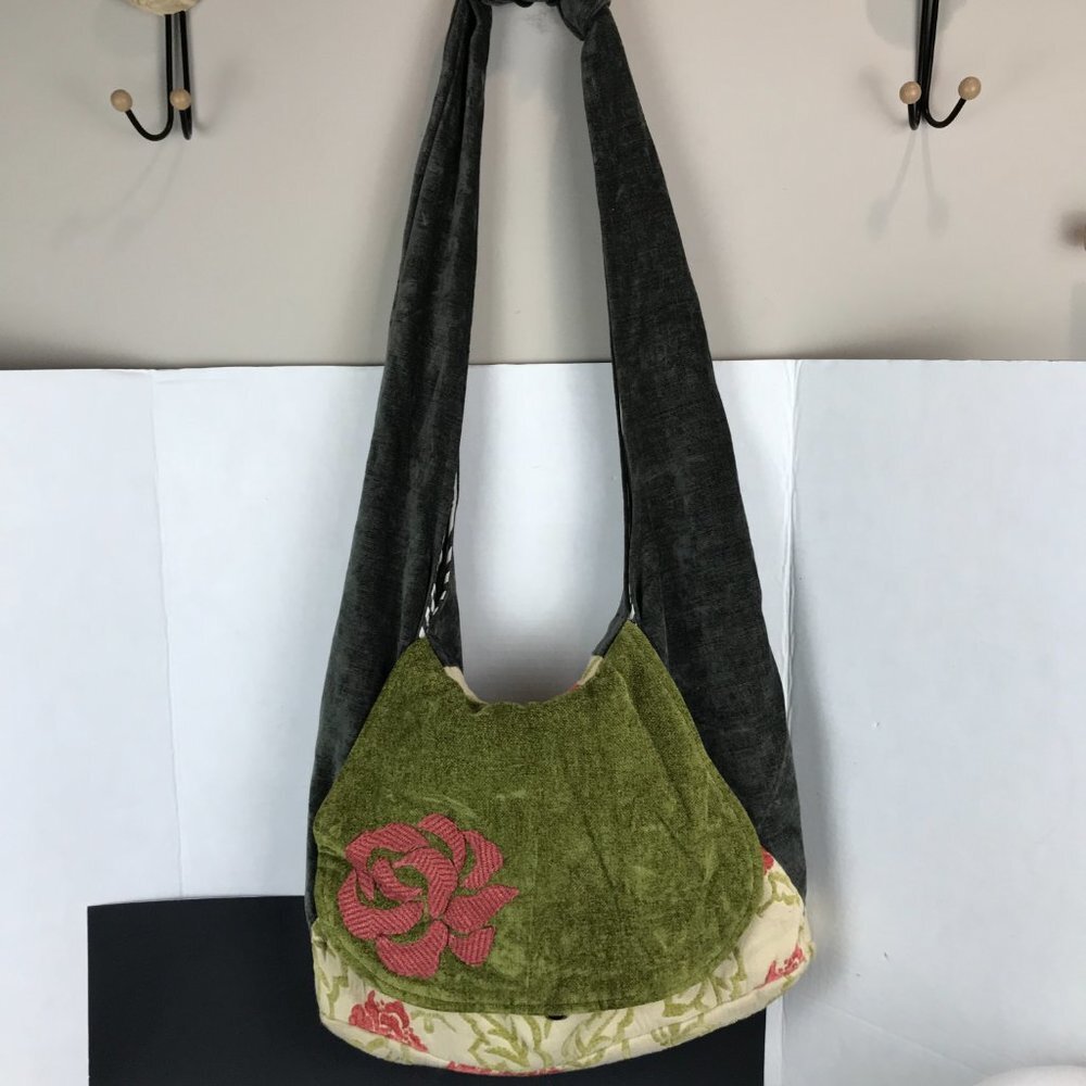 Handmade Multi color Fabric Boho Bag